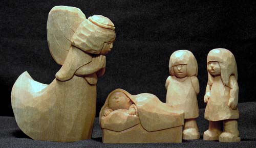 Nativity figures